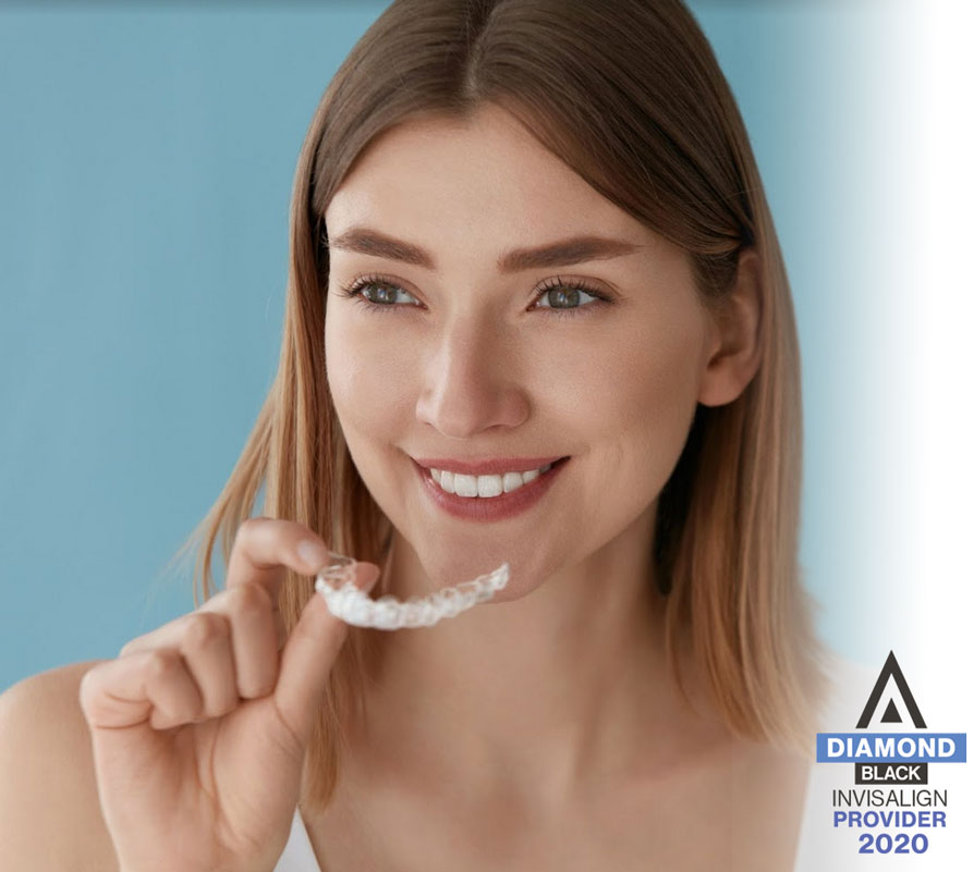 We are Black Diamond Invisalign® providers